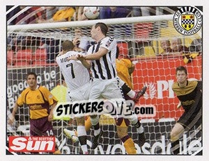 Figurina Match action - Scottish Premier League 2007-2008 n. 424 - Panini