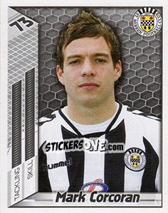 Sticker Mark Corcoran - Scottish Premier League 2007-2008 n. 425 - Panini