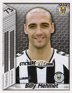 Cromo Billy Mehmet - Scottish Premier League 2007-2008 - Panini