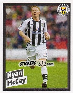 Sticker Ryan McCay - Scottish Premier League 2007-2008 n. 428 - Panini