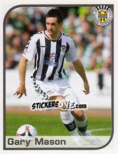 Cromo Gary Mason - Scottish Premier League 2007-2008 - Panini