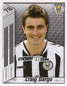 Sticker Craig Dargo - Scottish Premier League 2007-2008 - Panini