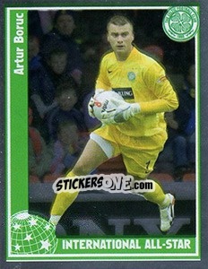 Cromo Artur Boruc - Scottish Premier League 2007-2008 - Panini