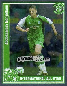 Cromo Abdessalam Benjelloun - Scottish Premier League 2007-2008 - Panini