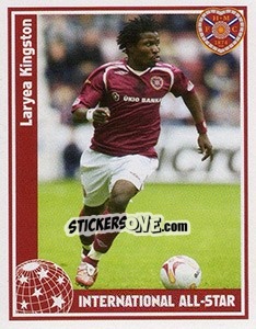 Cromo Laryea Kingston - Scottish Premier League 2007-2008 - Panini