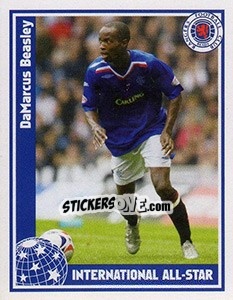 Sticker DaMarkus Beasley - Scottish Premier League 2007-2008 - Panini