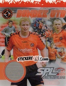 Sticker Dundee United - Scottish Premier League 2007-2008 - Panini