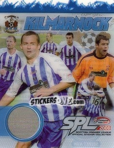 Sticker Kilmarnock - Scottish Premier League 2007-2008 n. I - Panini