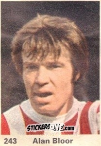 Sticker Alan Bloor - Top Teams 1971-1972
 n. 243 - Marshall Cavendish
