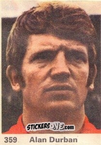 Sticker Alan Durban - Top Teams 1971-1972
 n. 359 - Marshall Cavendish
