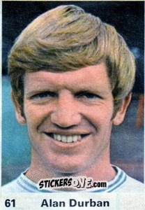 Figurina Alan Durban - Top Teams 1971-1972
 n. 61 - Marshall Cavendish
