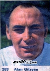 Sticker Alan Gilzean - Top Teams 1971-1972
 n. 263 - Marshall Cavendish
