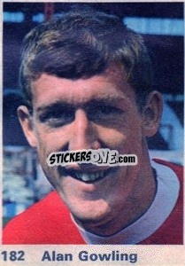 Sticker Alan Gowling - Top Teams 1971-1972
 - Marshall Cavendish
