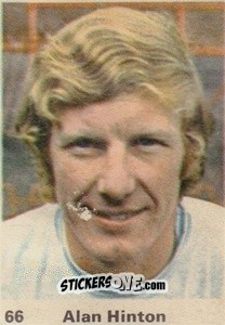 Sticker Alan Hinton - Top Teams 1971-1972
 n. 66 - Marshall Cavendish
