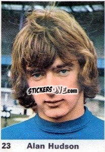 Sticker Alan Hudson - Top Teams 1971-1972
 - Marshall Cavendish
