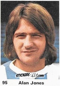 Sticker Alan Jones - Top Teams 1971-1972
 n. 95 - Marshall Cavendish
