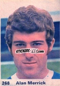 Sticker Alan Merrick - Top Teams 1971-1972
 - Marshall Cavendish
