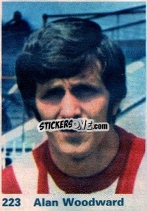 Sticker Alan Woodward - Top Teams 1971-1972
 - Marshall Cavendish
