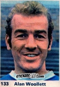 Sticker Alan Woollett - Top Teams 1971-1972
 n. 133 - Marshall Cavendish
