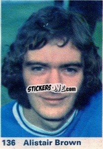 Sticker Alistair Brown - Top Teams 1971-1972
 - Marshall Cavendish

