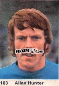 Sticker Allan Hunter - Top Teams 1971-1972
 - Marshall Cavendish
