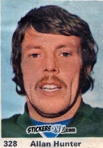 Sticker Allan Hunter - Top Teams 1971-1972
 - Marshall Cavendish
