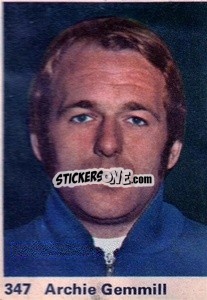 Cromo Archie Gemmill - Top Teams 1971-1972
 - Marshall Cavendish
