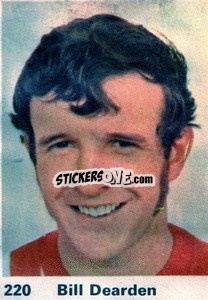 Sticker Bill Dearden - Top Teams 1971-1972
 - Marshall Cavendish
