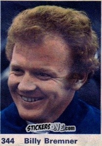 Sticker Billy Bremner - Top Teams 1971-1972
 n. 344 - Marshall Cavendish
