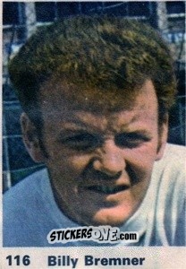Sticker Billy Bremner - Top Teams 1971-1972
 n. 116 - Marshall Cavendish

