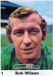 Sticker Bob Wilson - Top Teams 1971-1972
 n. 1 - Marshall Cavendish
