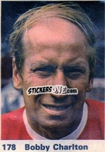 Cromo Bobby Charlton - Top Teams 1971-1972
 - Marshall Cavendish
