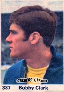 Sticker Bobby Clark - Top Teams 1971-1972
 n. 337 - Marshall Cavendish
