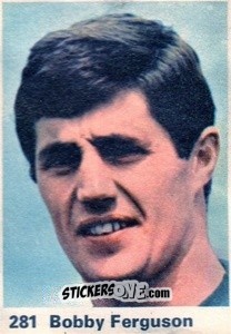 Cromo Bobby Ferguson - Top Teams 1971-1972
 n. 281 - Marshall Cavendish
