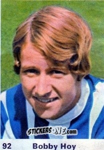 Sticker Bobby Hoy - Top Teams 1971-1972
 n. 92 - Marshall Cavendish
