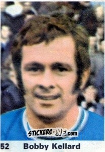 Sticker Bobby Kellard - Top Teams 1971-1972
 - Marshall Cavendish
