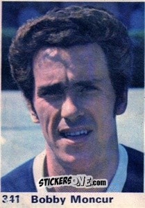 Sticker Bobby Moncur - Top Teams 1971-1972
 n. 341 - Marshall Cavendish
