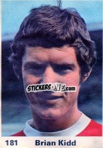Sticker Brian Kidd - Top Teams 1971-1972
 - Marshall Cavendish
