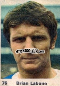 Sticker Brian Labone - Top Teams 1971-1972
 - Marshall Cavendish
