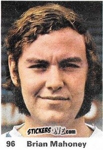 Sticker Brian Mahoney - Top Teams 1971-1972
 n. 96 - Marshall Cavendish
