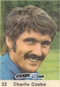 Sticker Charlie Cooke - Top Teams 1971-1972
 n. 22 - Marshall Cavendish
