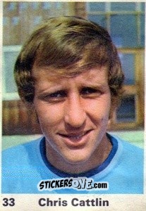 Cromo Chris Cattlin - Top Teams 1971-1972
 n. 33 - Marshall Cavendish
