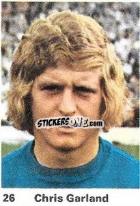 Sticker Chris Garland - Top Teams 1971-1972
 - Marshall Cavendish
