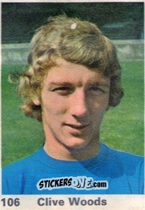 Sticker Clive Woods - Top Teams 1971-1972
 - Marshall Cavendish
