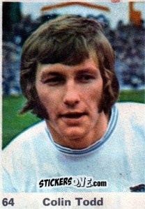 Sticker Colin Todd - Top Teams 1971-1972
 - Marshall Cavendish
