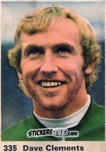 Sticker Dave Clements - Top Teams 1971-1972
 - Marshall Cavendish
