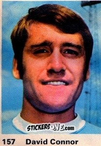 Sticker David Connor - Top Teams 1971-1972
 n. 157 - Marshall Cavendish
