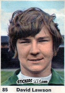 Figurina David Lawson - Top Teams 1971-1972
 n. 85 - Marshall Cavendish
