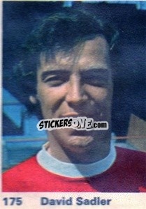 Sticker David Sadler - Top Teams 1971-1972
 - Marshall Cavendish
