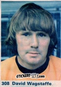 Sticker David Wagstaffe - Top Teams 1971-1972
 n. 308 - Marshall Cavendish
